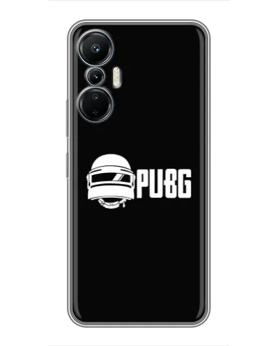Чехол для Infinix Hot 20 (4G) с картинкой «PUBG — классический лого»