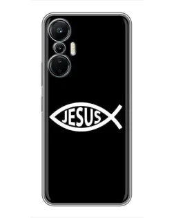 Чехол для Infinix Hot 20 (4G) с картинкой «Классический Jesus»