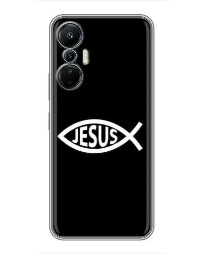 Чехол для Infinix Hot 20 (4G) с картинкой «Классический Jesus»