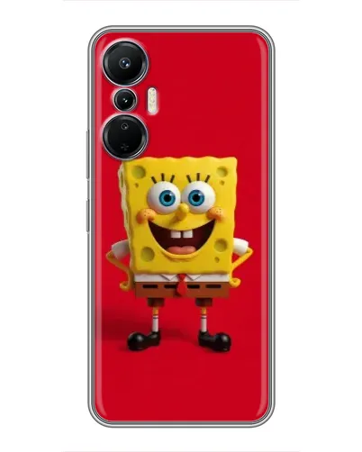 Чохол для Infinix Hot 20 (4G) з картинкою «Спанч Боб на червоному» Чохол для Infinix Hot 20 (4G) з картинкою «Спанч Боб на червоному»