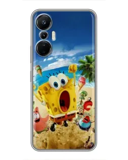 Чохол для Infinix Hot 20 (4G) з картинкою «Розваги на пляжі»
