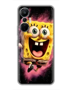 Чохол для Infinix Hot 20 (4G) з картинкою «Вибуховий Спанч Боб»