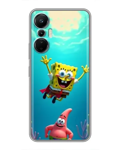 Чехол для Infinix Hot 20 (4G) с картинкой «Спанч Боб под водой» Чехол для Infinix Hot 20 (4G) с картинкой «Спанч Боб под водой»