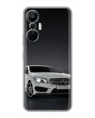 Чехол для Infinix Hot 20 (4G) с картинкой «Mercedes AMG GT Silver»