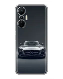 Чехол для Infinix Hot 20 (4G) с картинкой «Mercedes на черном» Чехол для Infinix Hot 20 (4G) с картинкой «Mercedes на черном»