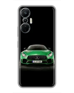 Чехол для Infinix Hot 20 (4G) с картинкой «Mercedes — неоновый лого» Чехол для Infinix Hot 20 (4G) с картинкой «Mercedes — неоновый лого»