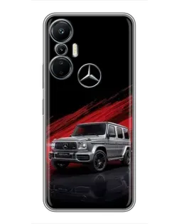 Чехол для Infinix Hot 20 (4G) с картинкой «Mercedes G-Class красный» Чехол для Infinix Hot 20 (4G) с картинкой «Mercedes G-Class красный»
