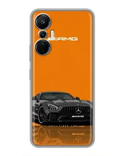 Чехол для Infinix Hot 20 (4G) с картинкой «Оранжевый Mercedes AMG» Чехол для Infinix Hot 20 (4G) с картинкой «Оранжевый Mercedes AMG»