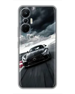Чехол для Infinix Hot 20 (4G) с картинкой «Гоночный Mercedes AMG» Чехол для Infinix Hot 20 (4G) с картинкой «Гоночный Mercedes AMG»
