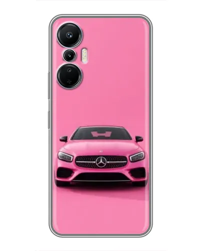 Чехол для Infinix Hot 20 (4G) с картинкой «Розовый Mercedes AMG» Чехол для Infinix Hot 20 (4G) с картинкой «Розовый Mercedes AMG»