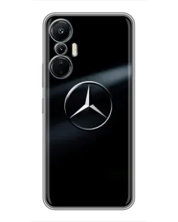 Чехол для Infinix Hot 20 (4G) с картинкой «Mercedes на металле» Чехол для Infinix Hot 20 (4G) с картинкой «Mercedes на металле»