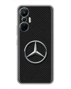 Чехол для Infinix Hot 20 (4G) с картинкой «Карбоновый Mercedes стиль» Чехол для Infinix Hot 20 (4G) с картинкой «Карбоновый Mercedes стиль»