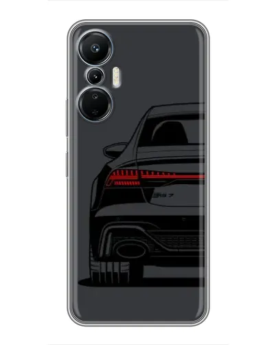 Чехол для Infinix Hot 20 (4G) с картинкой «Задняя часть Audi — арт»
