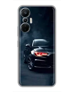 Чехол для Infinix Hot 20 (4G) с картинкой «Audi — хищный взгляд»