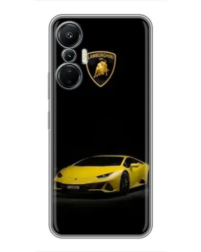 Чехол для Infinix Hot 20 (4G) с картинкой «Lamborghini желтый акцент» Чехол для Infinix Hot 20 (4G) с картинкой «Lamborghini желтый акцент»