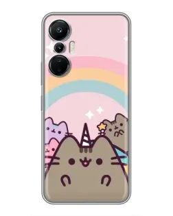 Чохол для Infinix Hot 20 (4G) з картинкою «Єдиноріг Pusheen»
