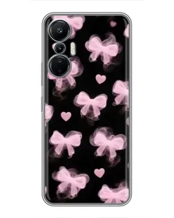 Чехол для Infinix Hot 20 (4G) с картинкой «Геометрия банта»