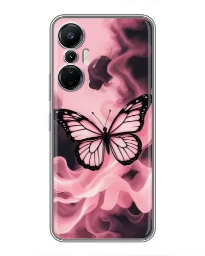 Чехол для Infinix Hot 20 (4G) с картинкой «Бабочка в дыму» Чехол для Infinix Hot 20 (4G) с картинкой «Бабочка в дыму»