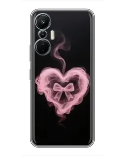 Чехол для Infinix Hot 20 (4G) с картинкой «Дымчатое сердце»
