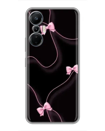 Чехол для Infinix Hot 20 (4G) с картинкой «Розовые ленты» Чехол для Infinix Hot 20 (4G) с картинкой «Розовые ленты»