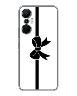 Чехол для Infinix Hot 20 (4G) с картинкой «Вертикальный бант»