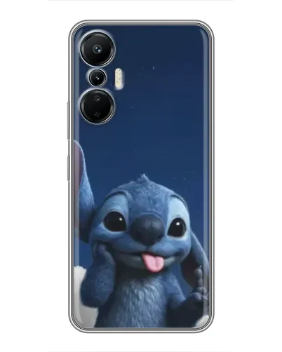 Чехол для Infinix Hot 20 (4G) с картинкой «Стич в облаках» Чехол для Infinix Hot 20 (4G) с картинкой «Стич в облаках»