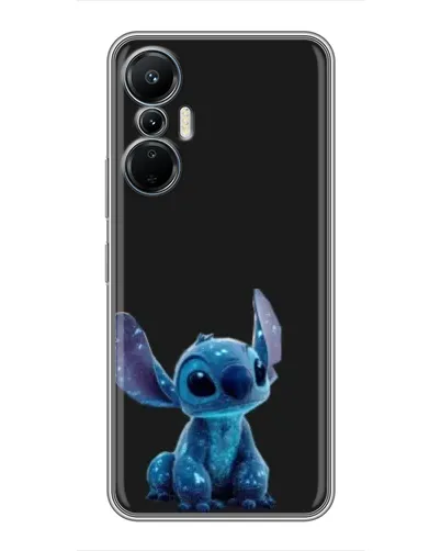 Чехол для Infinix Hot 20 (4G) с картинкой «Стич на черном» Чехол для Infinix Hot 20 (4G) с картинкой «Стич на черном»