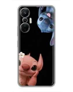 Чехол для Infinix Hot 20 (4G) с картинкой «Фиолетовый туман роз»