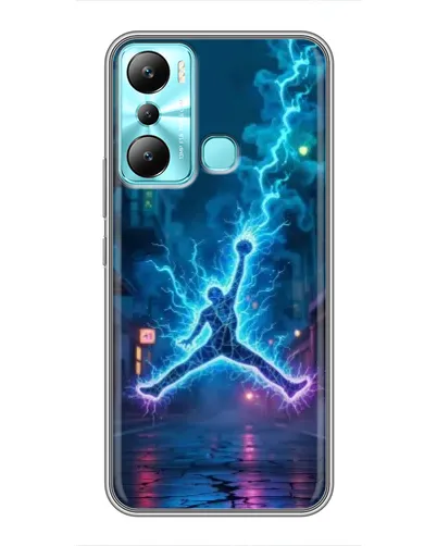 Чехол для Infinix Hot 20i (X665E) с картинкой «Jordan Gold Jumpman» Чехол для Infinix Hot 20i (X665E) с картинкой «Jordan Gold Jumpman»