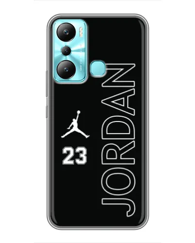 Чехол для Infinix Hot 20i (X665E) с картинкой «Jordan Vertical» Чехол для Infinix Hot 20i (X665E) с картинкой «Jordan Vertical»