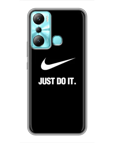 Чехол для Infinix Hot 20i (X665E) с картинкой «Классический принт Nike»