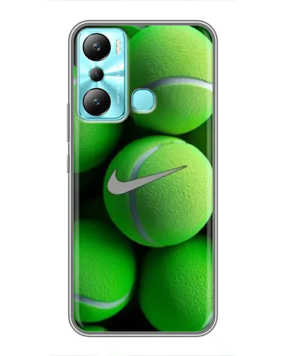 Чехол для Infinix Hot 20i (X665E) с картинкой «Теннисные мячи Найк»