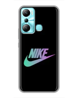 Чехол для Infinix Hot 20i (X665E) с картинкой «Nike — городская ночь» Чехол для Infinix Hot 20i (X665E) с картинкой «Nike — городская ночь»
