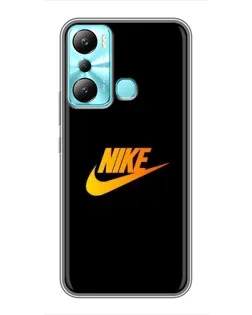 Чехол для Infinix Hot 20i (X665E) с картинкой «Золотой логотип Nike» Чехол для Infinix Hot 20i (X665E) с картинкой «Золотой логотип Nike»