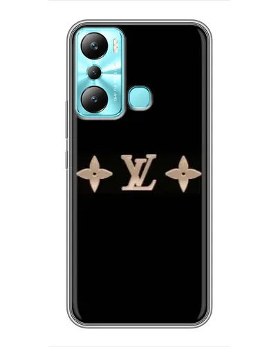 Чехол для Infinix Hot 20i (X665E) с картинкой «Louis Vuitton — минимализм»
