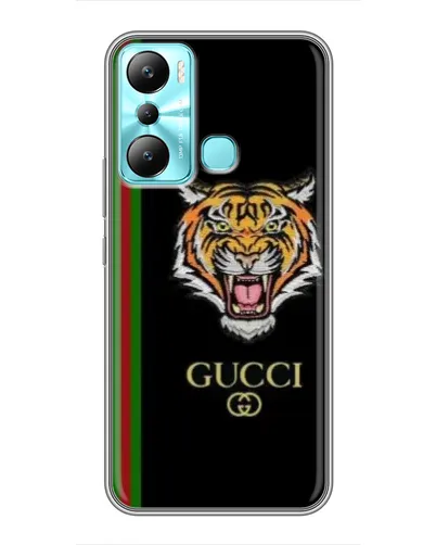 Чехол для Infinix Hot 20i (X665E) с картинкой «Тигр Gucci» Чехол для Infinix Hot 20i (X665E) с картинкой «Тигр Gucci»