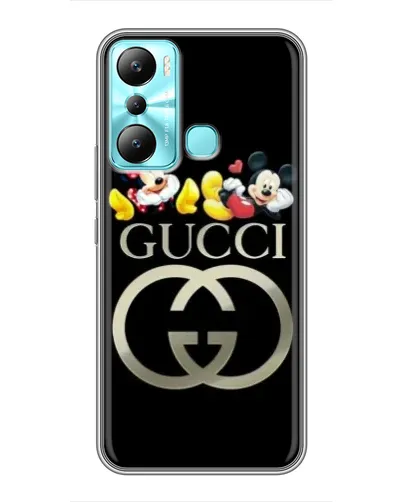 Чехол для Infinix Hot 20i (X665E) с картинкой «Gucci — герои Disney» Чехол для Infinix Hot 20i (X665E) с картинкой «Gucci — герои Disney»