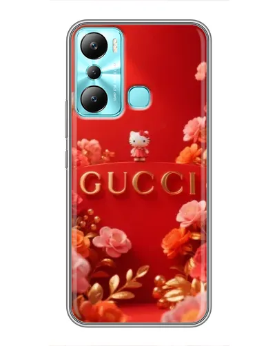 Чехол для Infinix Hot 20i (X665E) с картинкой «Gucci — золотой сад» Чехол для Infinix Hot 20i (X665E) с картинкой «Gucci — золотой сад»