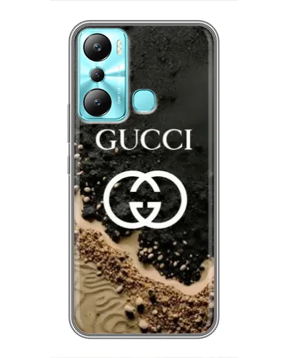 Чехол для Infinix Hot 20i (X665E) с картинкой «Gucci — песчаные дюны» Чехол для Infinix Hot 20i (X665E) с картинкой «Gucci — песчаные дюны»