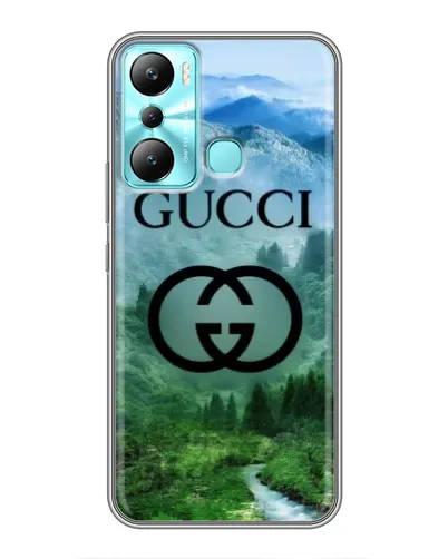 Чехол для Infinix Hot 20i (X665E) с картинкой «Gucci — горный пейзаж» Чехол для Infinix Hot 20i (X665E) с картинкой «Gucci — горный пейзаж»