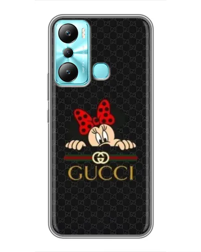 Чехол для Infinix Hot 20i (X665E) с картинкой «Минни Маус Gucci — черный» Чехол для Infinix Hot 20i (X665E) с картинкой «Минни Маус Gucci — черный»