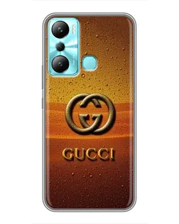 Чехол для Infinix Hot 20i (X665E) с картинкой «Gucci — солнечный градиент»