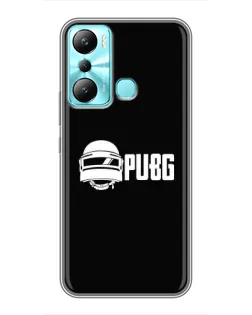 Чехол для Infinix Hot 20i (X665E) с картинкой «PUBG — классический лого»