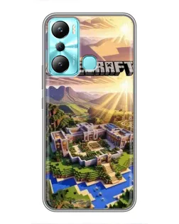Чехол для Infinix Hot 20i (X665E) с картинкой «Minecraft панорама» Чехол для Infinix Hot 20i (X665E) с картинкой «Minecraft панорама»