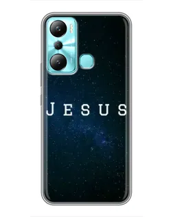 Чехол для Infinix Hot 20i (X665E) с картинкой «Звездное небо Jesus»