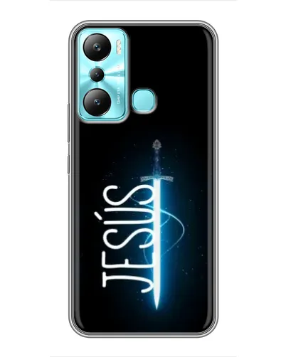 Чехол для Infinix Hot 20i (X665E) с картинкой «Меч Духа Jesus»