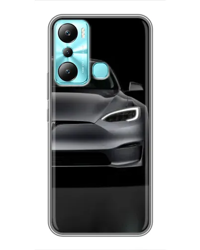 Чехол для Infinix Hot 20i (X665E) с картинкой «Tesla Model S Look» Чехол для Infinix Hot 20i (X665E) с картинкой «Tesla Model S Look»