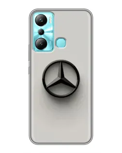Чехол для Infinix Hot 20i (X665E) с картинкой «Mercedes Maybach стиль»