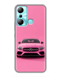 Чехол для Infinix Hot 20i (X665E) с картинкой «Розовый Mercedes AMG» Чехол для Infinix Hot 20i (X665E) с картинкой «Розовый Mercedes AMG»