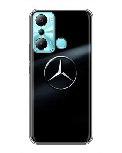 Чехол для Infinix Hot 20i (X665E) с картинкой «Mercedes на металле» Чехол для Infinix Hot 20i (X665E) с картинкой «Mercedes на металле»